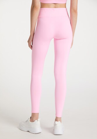 myMo ATHLSR Slimfit Sporthose in Pink