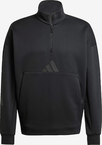 ADIDAS SPORTSWEAR Športna majica 'Z.N.E.' | črna barva: sprednja stran