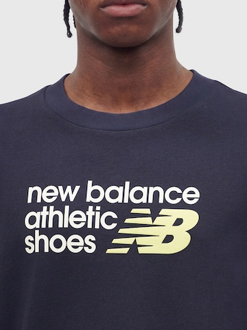 T-Shirt new balance en bleu