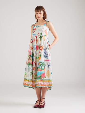 Robe d’été Frogbox en mélange de couleurs : devant