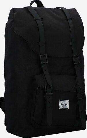 Herschel Rucksack 'Little America' in Schwarz