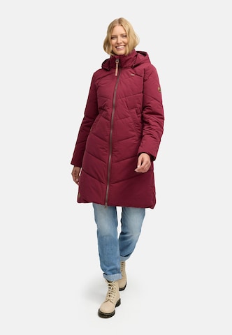 Ragwear Wintermantel 'Rebelka' in Rood