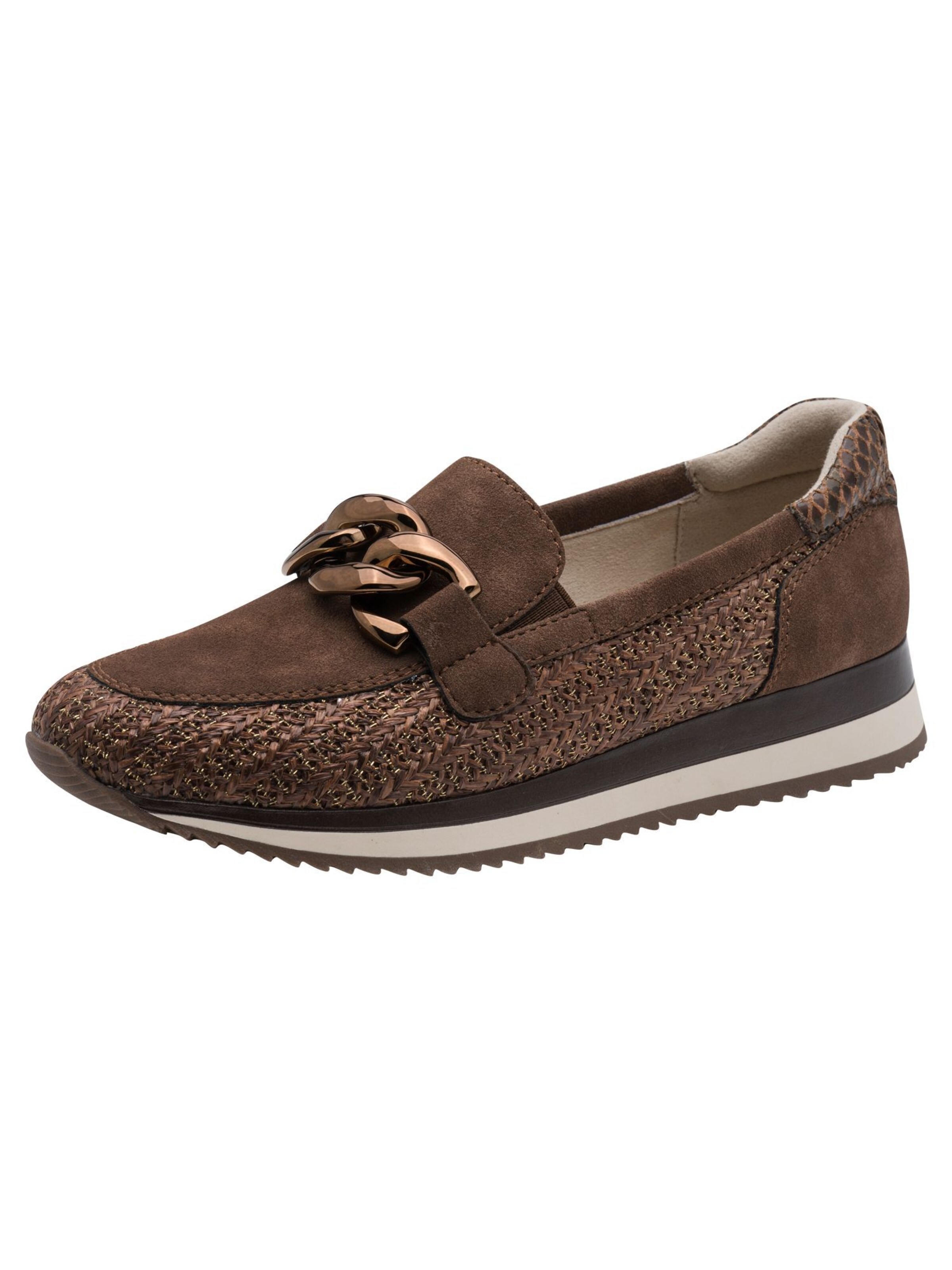 JANA Slip-on in Brown: front