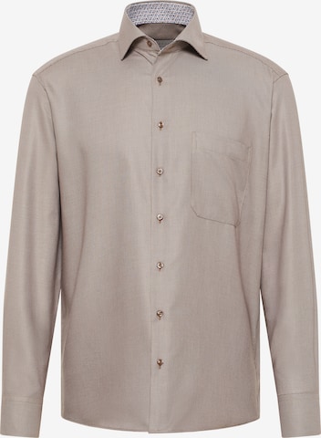 ETERNA Comfort fit Business Shirt in Brown: front
