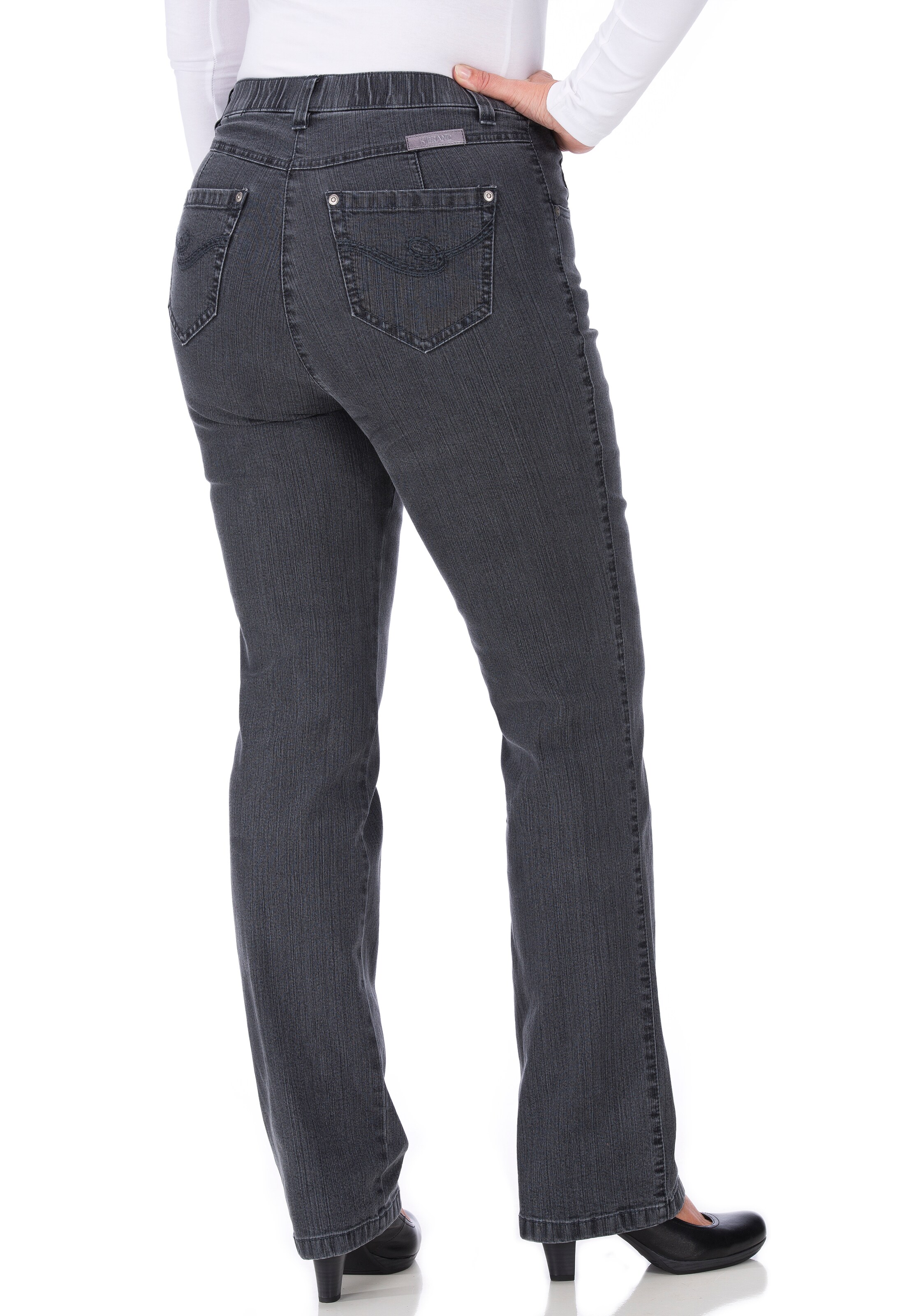 KjBRAND Regular Jeans in Grau