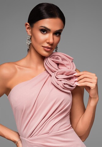 Ombre Evening Dress in Pink
