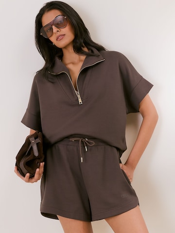 Regular Pantalon Osia en marron