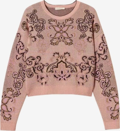 Twinset Pullover 'Jacquard wool blend sweater' in XS in rosa, Produktansicht