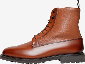 Henry Stevens Lace-Up Boots 'Winston PDB' in Brown