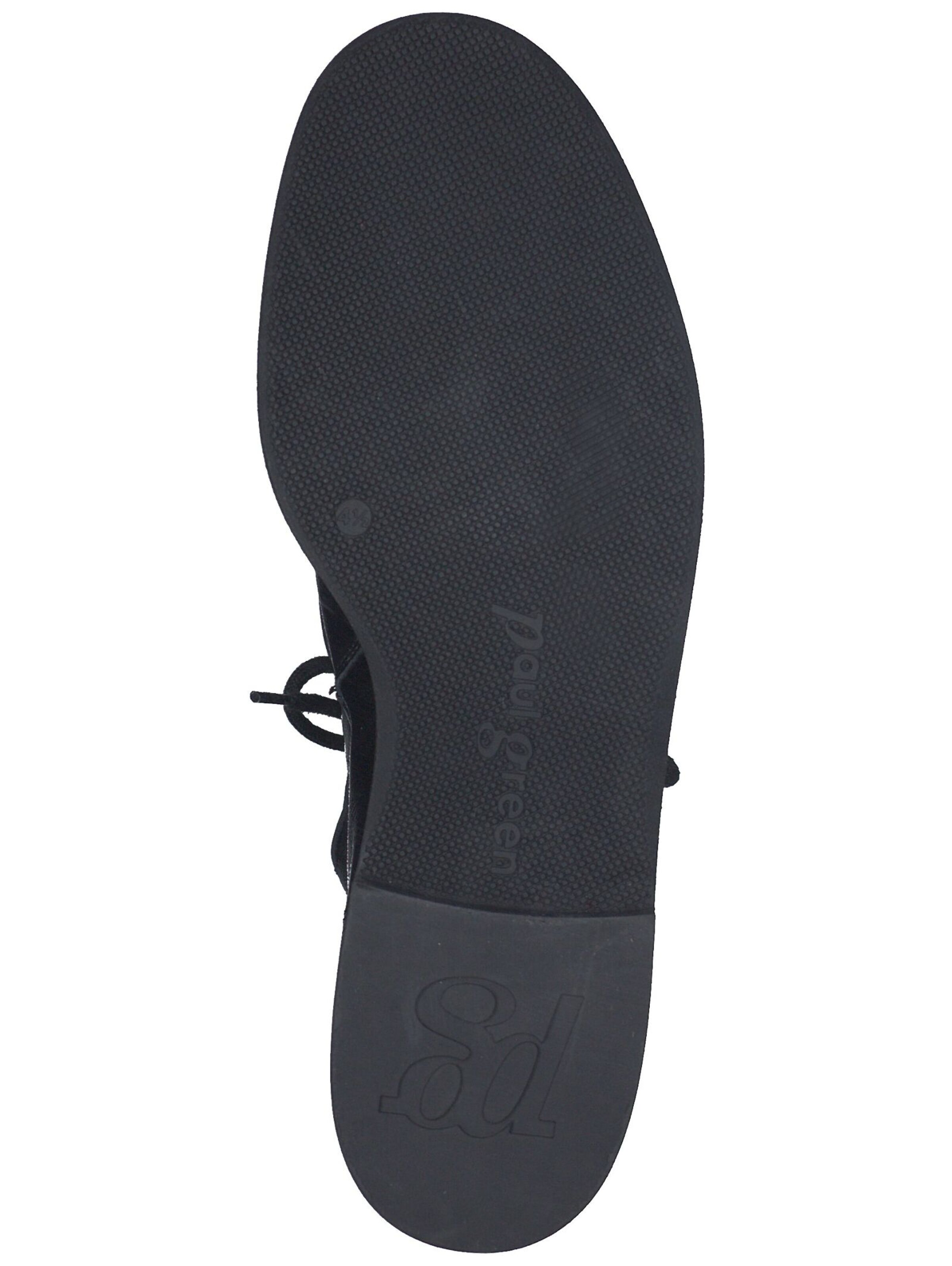 Paul Green Schnürstiefelette in Schwarz