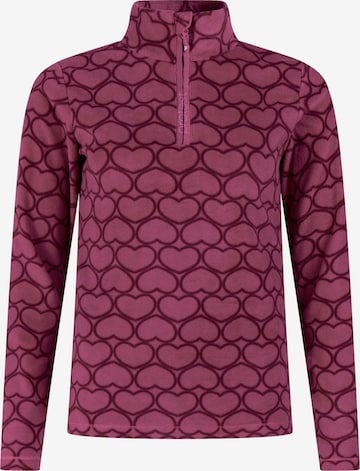 PROTEST Sports sweatshirt 'PRTRefuzzy' in Purple: front