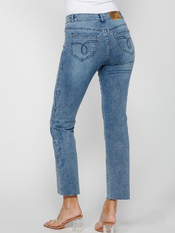 KOROSHI Regular Jeans in Blau