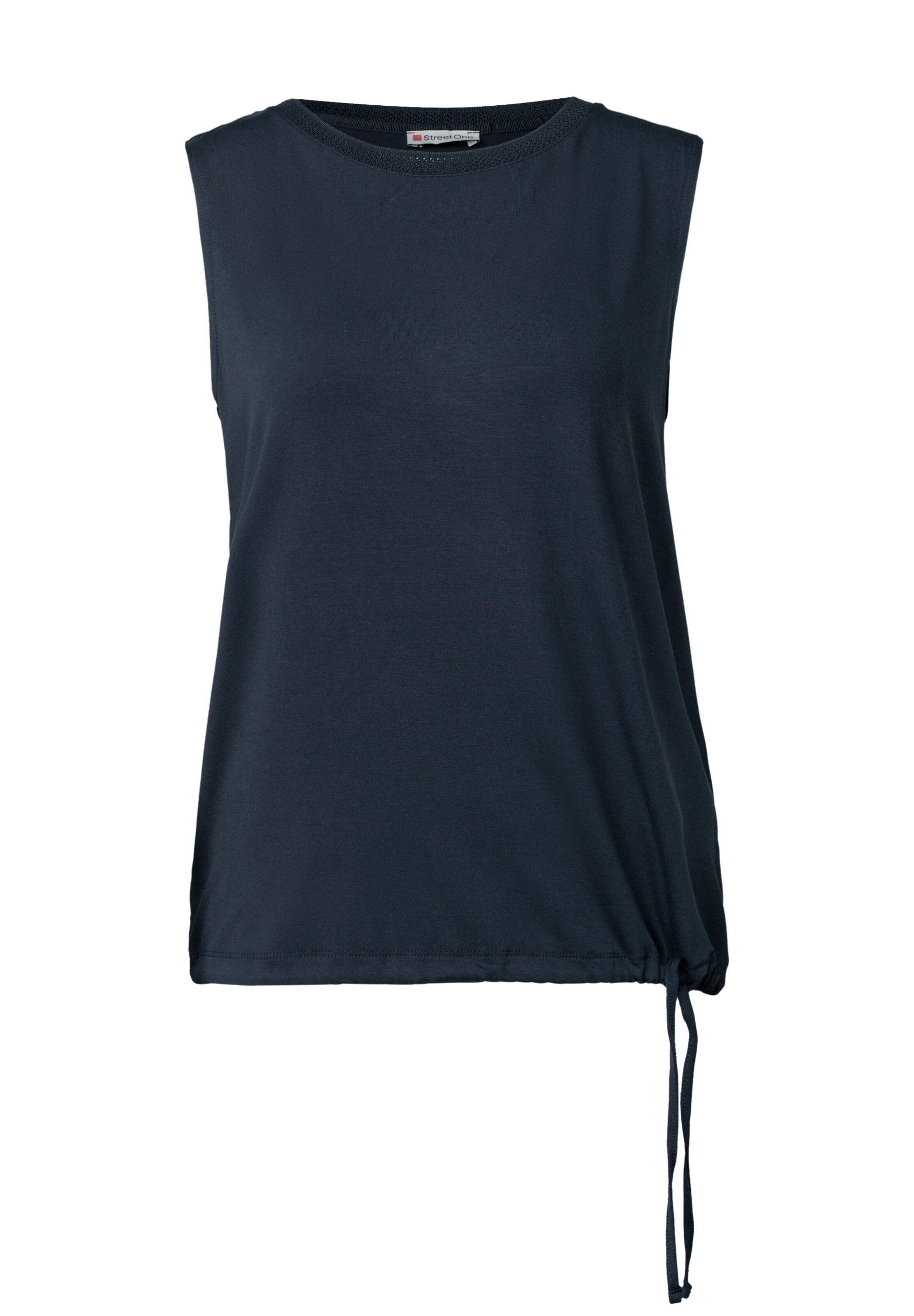 STREET ONE Top in Blau: Vorderseite