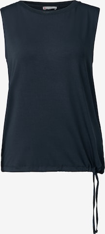 STREET ONE Top in Blau: Vorderseite