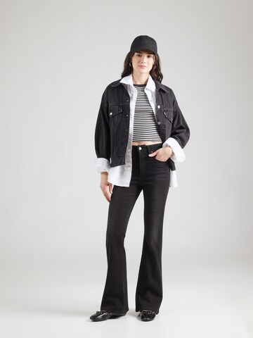 LEVI'S ® Zvonový Džíny '726 HR FLARE' – černá