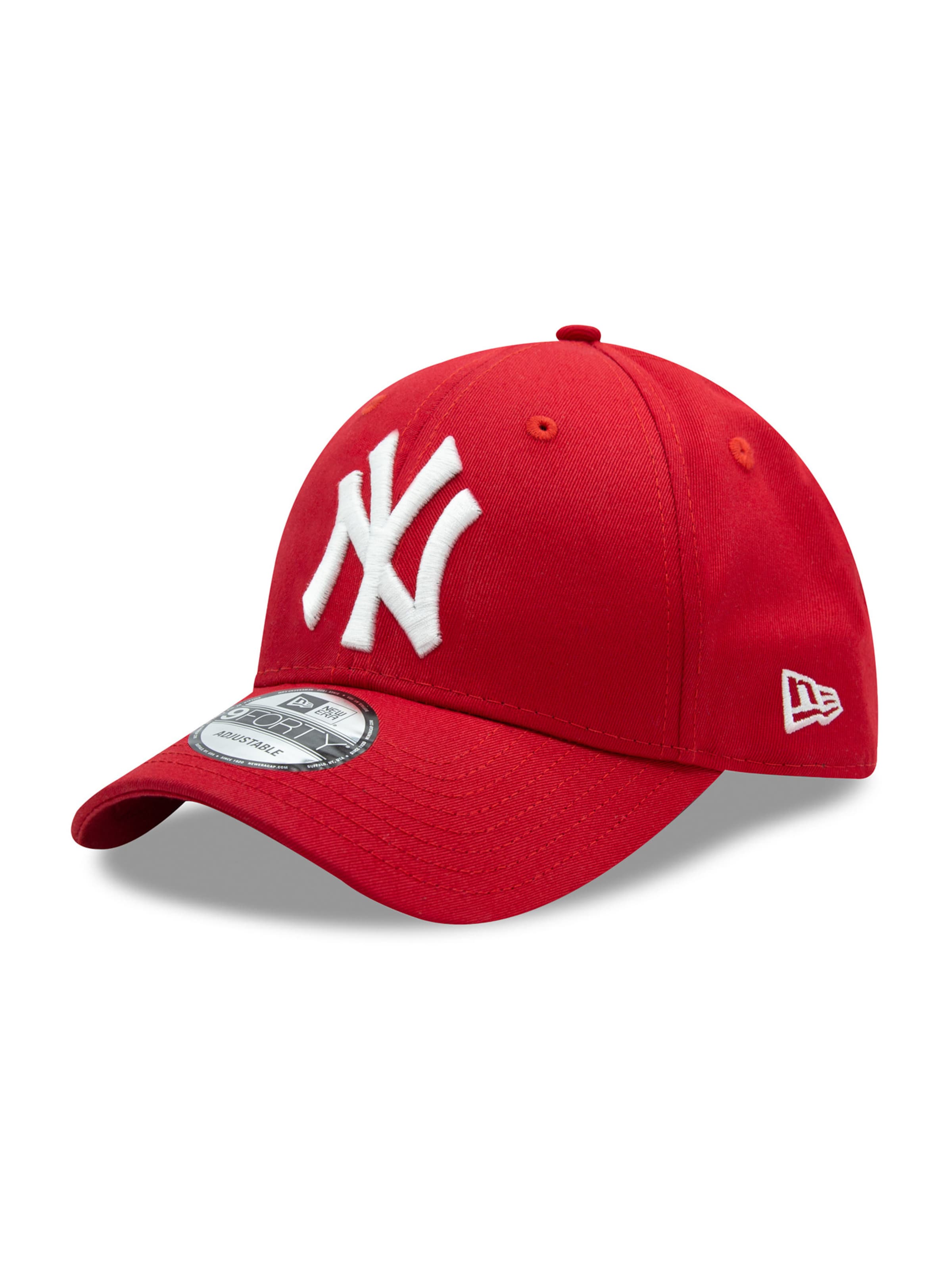 NEW ERA Кепка '9Forty New York Yankees' в Красный: спереди