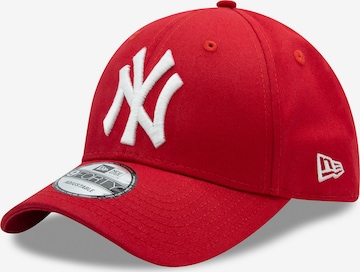 NEW ERA Cap '9Forty New York Yankees' in Red: front
