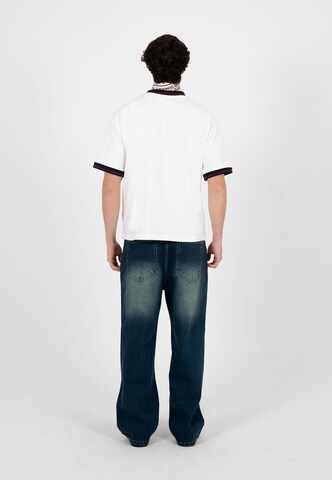 Prohibited - Camiseta 'PMCO' en blanco