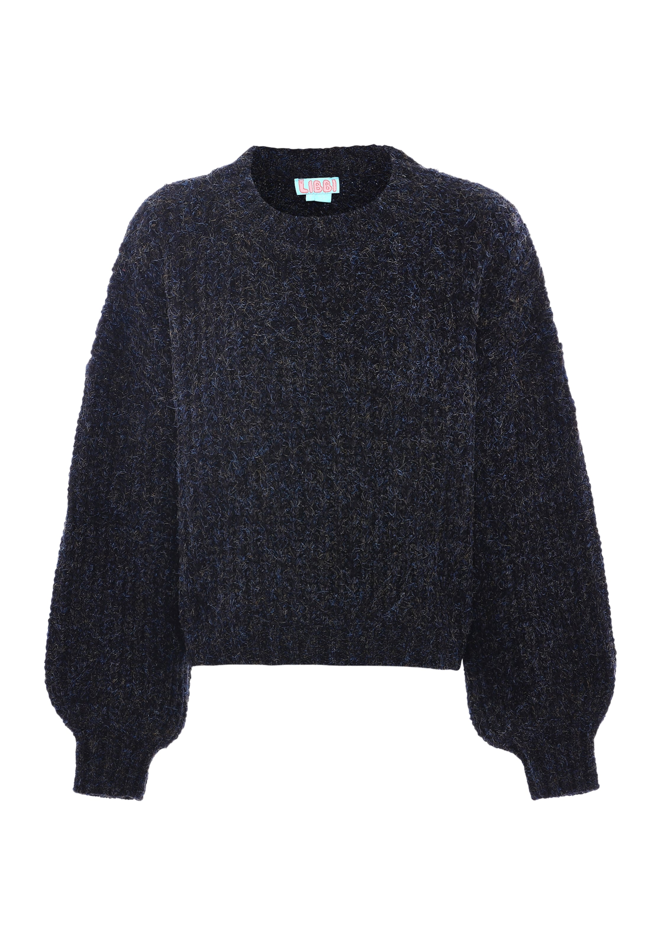 Libbi Pullover in Schwarz: Vorderseite