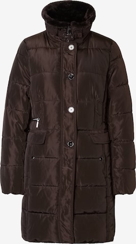 Manteau d’hiver MORE & MORE en marron : devant