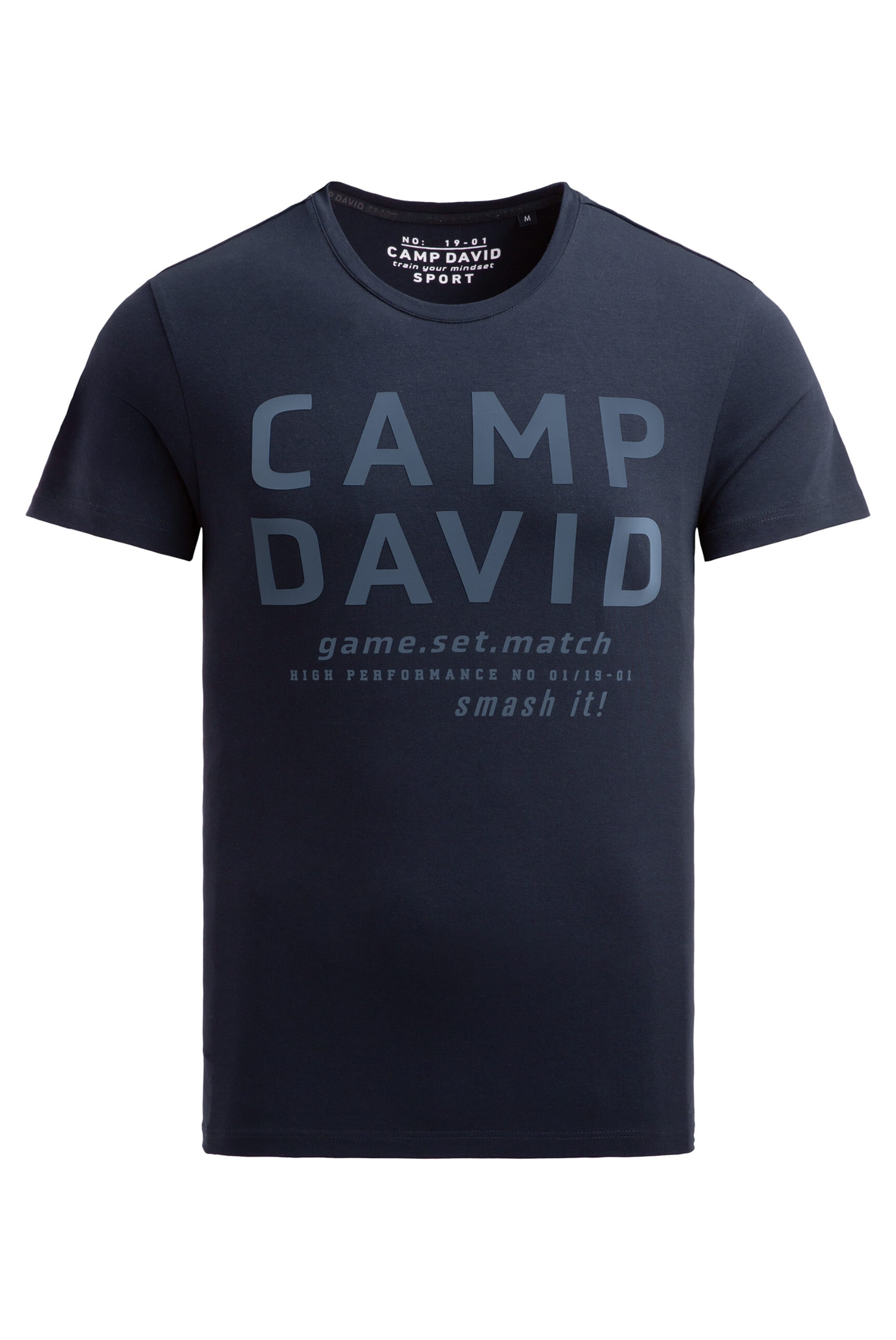 CAMP DAVID Shirt in marine blue, Item view