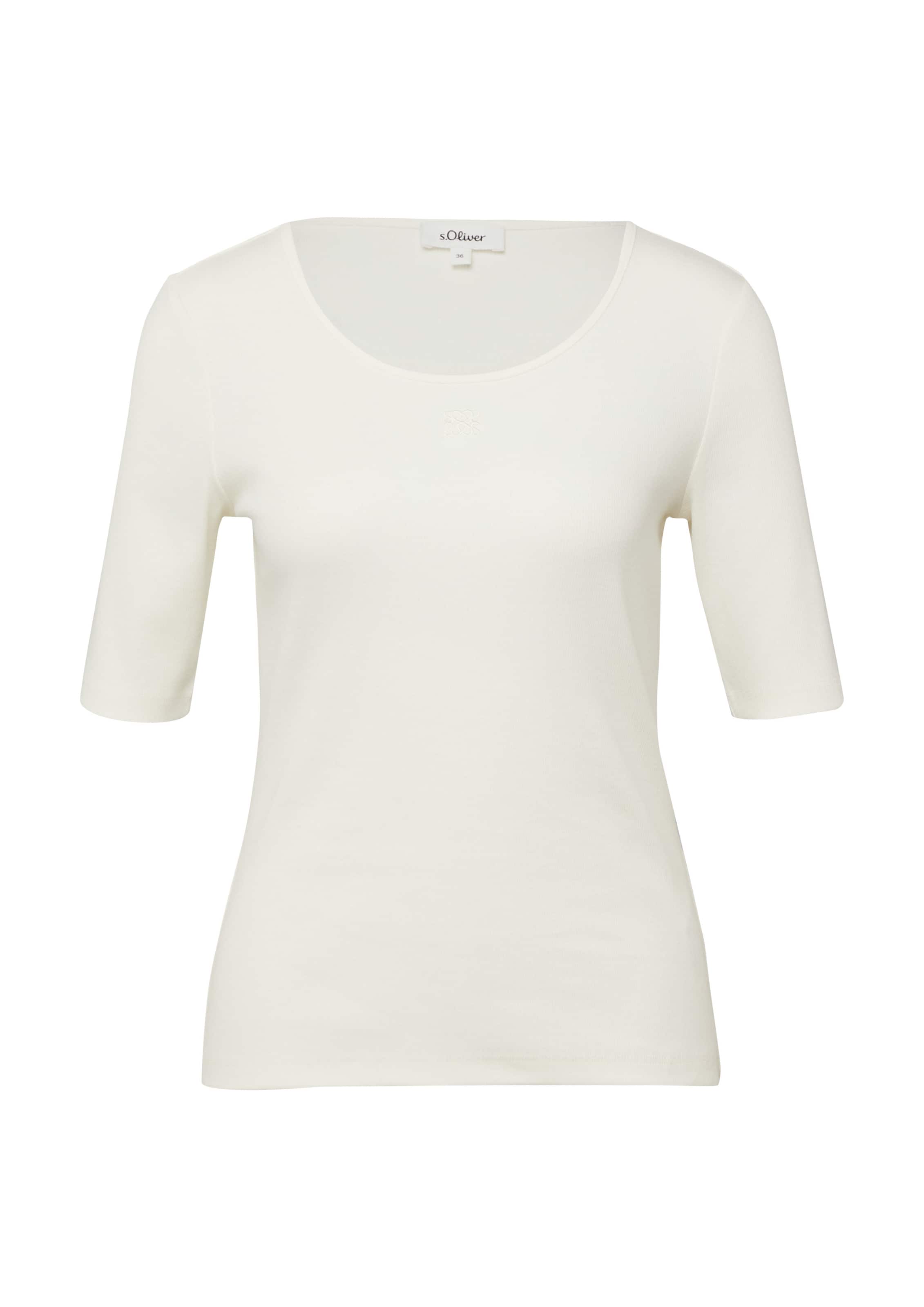 s.Oliver T-Shirt in Weiß: Vorderseite