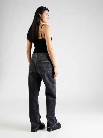 AGOLDE Regular Jeans 'Fran' in Zwart