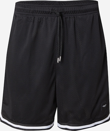 JACK & JONES - Pantalón 'JPSTKARL' en negro: frente