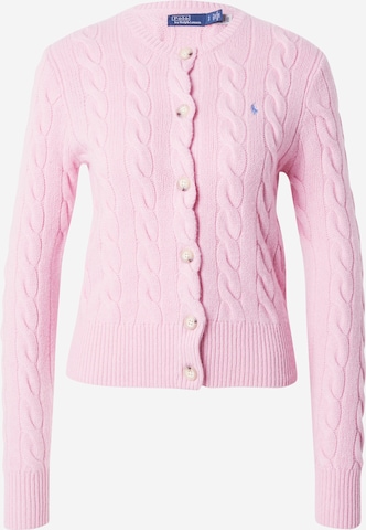 Polo Ralph Lauren Вязаная кофта в Ярко-розовый: спереди