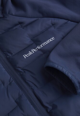 PEAK PERFORMANCE Outdoor jacket in Blue