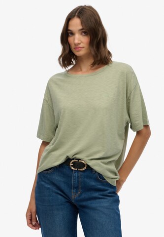 Superdry Shirt 'Studios' in Groen: voorkant
