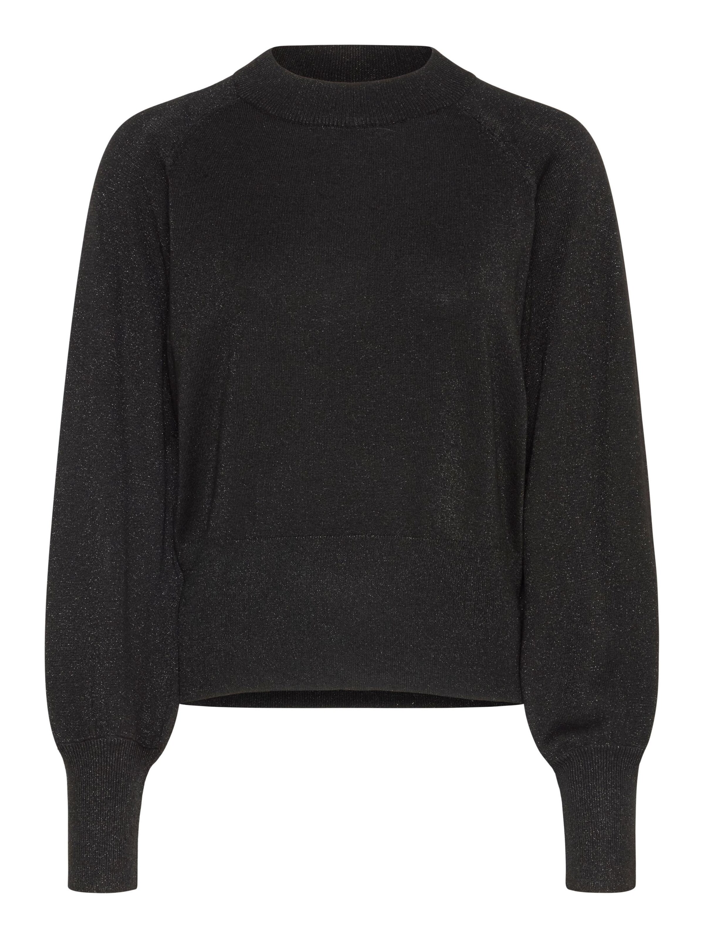 b.young Pullover 'BYMobbe' in Schwarz: Vorderseite