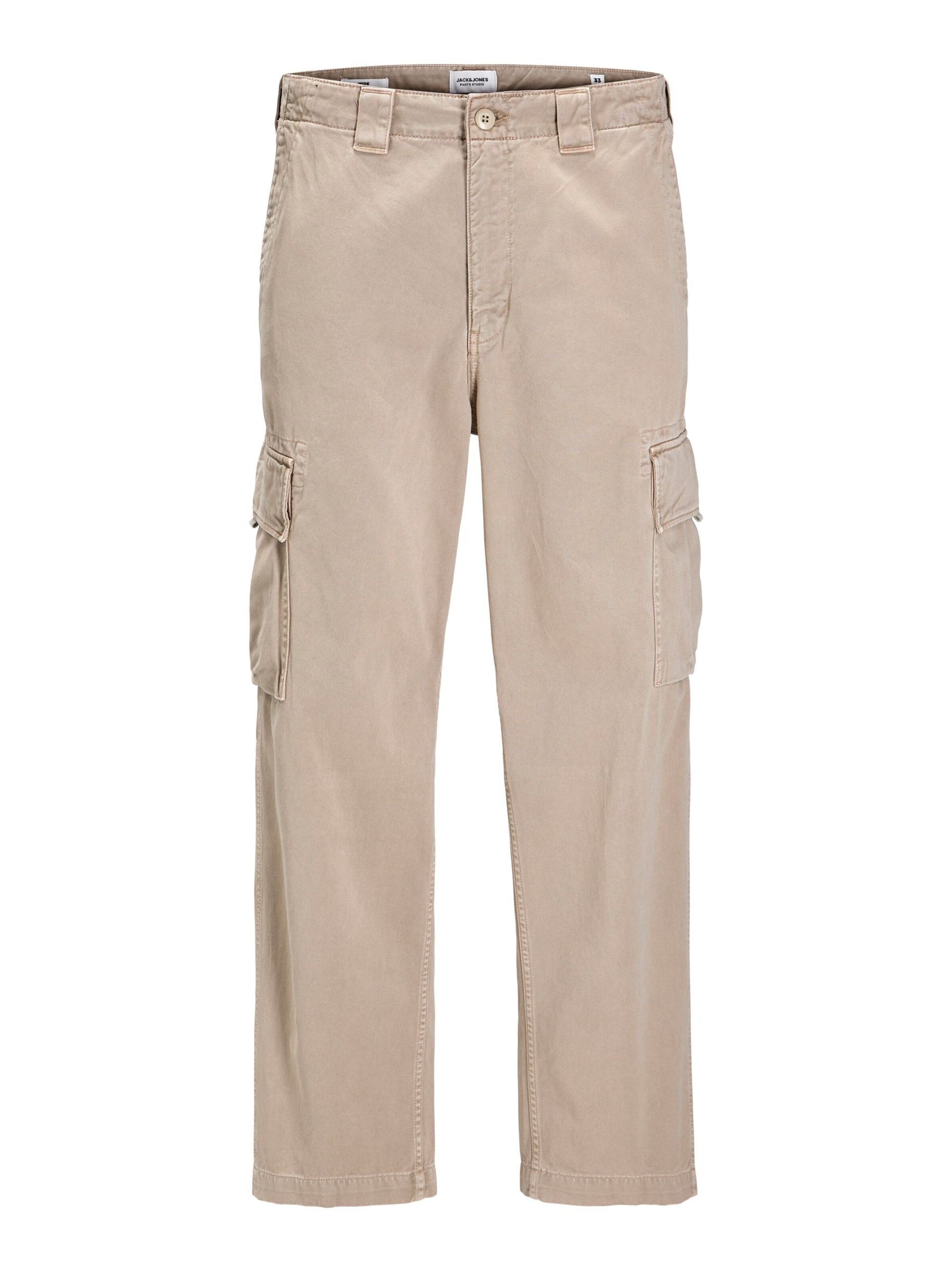 Jack & Jones Junior Loosefit Bukser i grå: forside