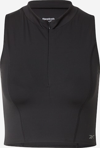 Reebok Sporttop in Schwarz: predná strana