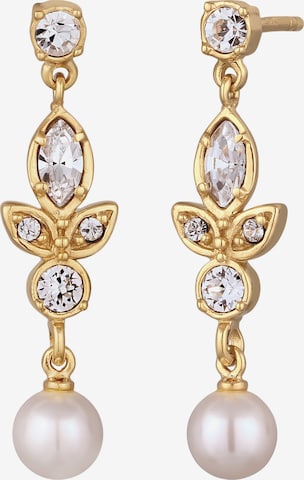 Boucles d'oreilles ELLI en or : devant