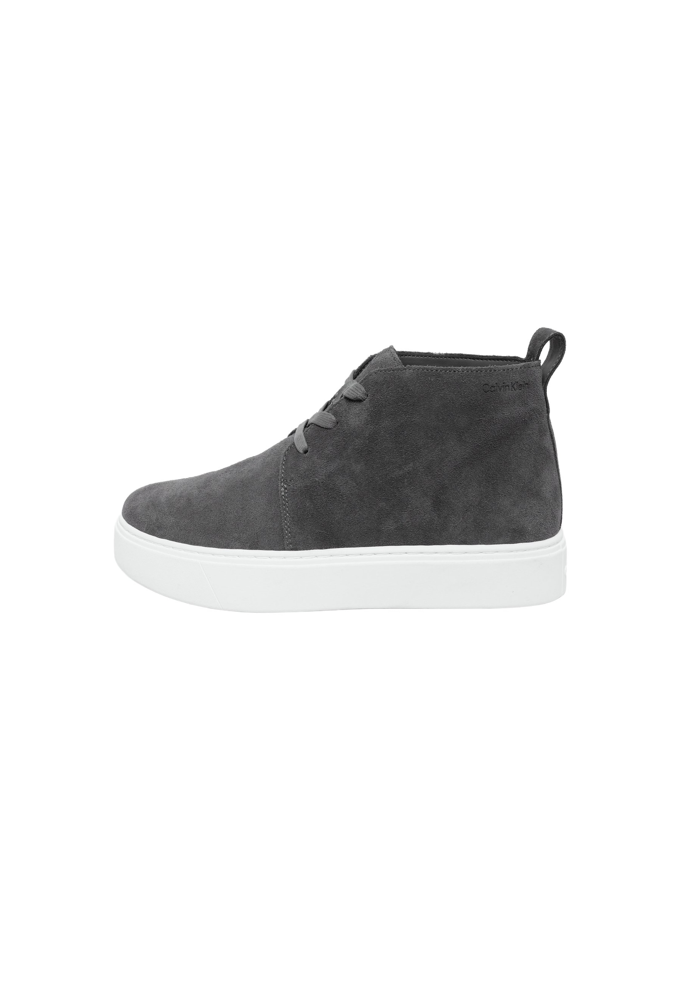 Calvin Klein Мъжки боти Chukka в сиво: отпред