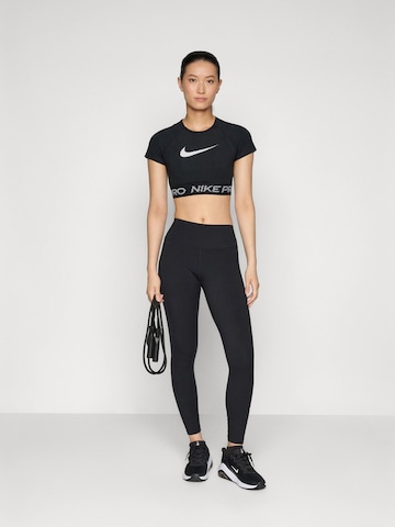 NIKE Funkcionalna majica | črna barva