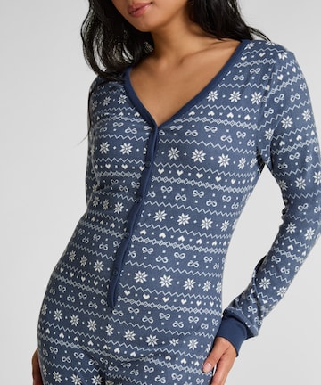 Hunkemöller Piżama w kolorze niebieski