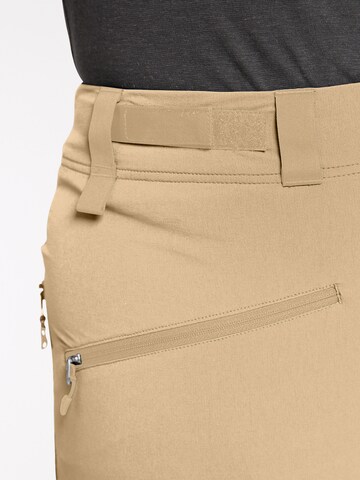 Haglöfs Slimfit Outdoorhose 'Rugged Slim' in Beige