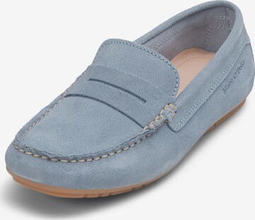 Marc O'Polo Mocassins in Blauw: voorkant