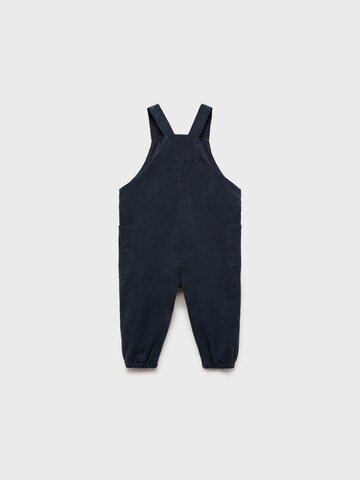 MANGO KIDS Tapered Latzhose 'KANSAS' in Blau