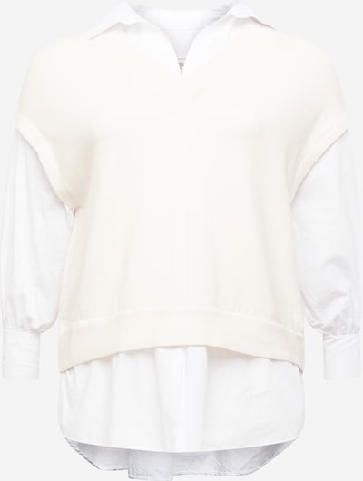 Pulover River Island Plus pe bej / crem, Vizualizare produs
