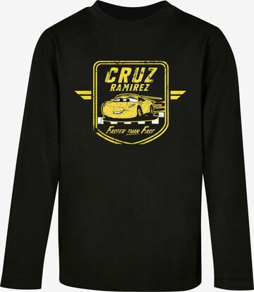 ABSOLUTE CULT Shirt 'Cars - Cruz Ramirez' in Zwart: voorkant