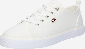 TOMMY HILFIGER Sneakers 'Enamel' in White: front