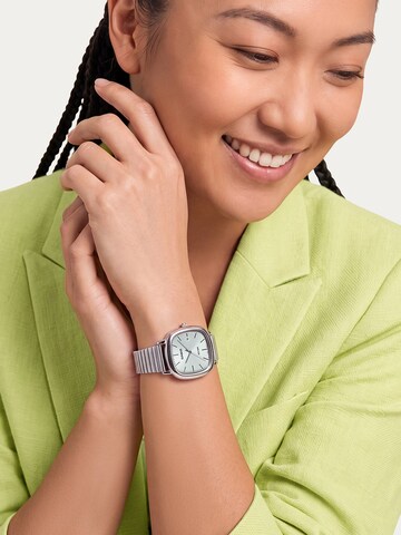 CASIO Analoog horloge 'Statement' in Zilver: voorkant