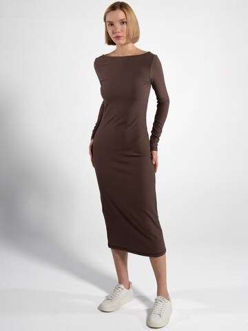 GORG Dress in Brown