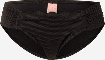 Hunkemöller Bikini Bottoms 'Scallop' in Black: front