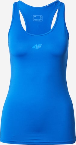 4F Sports Top in Blue: front