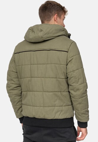 INDICODE JEANS Winter Jacket in Green