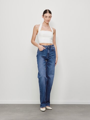 RÆRE by Lorena Rae Top in Wit